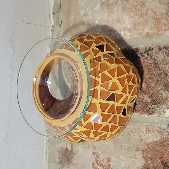 🎃🎃 Partylite Mosaic Pumpkin Atoma Melt Warmer 🎃🎃 - Picture 3 of 5